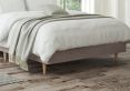 Faith Gouache Raspberry Super King Size Classic Shallow Base and Headboard