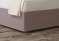 Quinn Ottoman King Size Gouache Raspberry Headboard & Base
