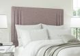 Faith Gouache Raspberry Super King Size Classic Shallow Base and Headboard