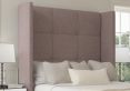 Oaklyn Classic Non Storage Gouache Raspberry Double Base and Headboard