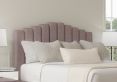 Quinn Ottoman King Size Gouache Raspberry Headboard & Base