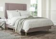 Faith Gouache Raspberry King Size Classic Shallow Base and Headboard
