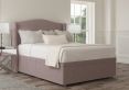 Mabel Ottoman Double Gouache Raspberry Headboard & Base