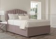 Quinn Ottoman King Size Gouache Raspberry Headboard & Base