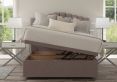 Quinn Ottoman King Size Gouache Raspberry Headboard & Base