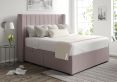 Aurelia Ottoman Super King Size Gouache Raspberry Headboard & Base