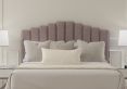 Quinn Gouache Raspberry Upholstered Strutted King Size Headboard Only