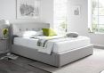 Rhapsody Wolf Grey Upholstered Ottoman Bed Frame