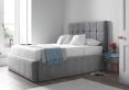 Bromley Naples Mink Upholstered Ottoman King Size Bed Frame Only