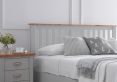 Verona Ottoman Bed - Grey - King Size Bed Frame Only