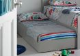 Liv & Lou Grey Compact Single Sleepover Frame Only