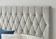 Waldorf Silver Grey Upholstered Ottoman Storage King Size Bed Frame Only