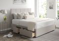 Hannah Classic 4 Drw Continental Arran Natural Headboard and Base Only