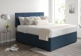 Hannah Ottoman Double Arran Cyan Headboard & Base