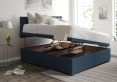 Hannah Ottoman Double Arran Cyan Headboard & Base
