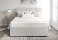 Hannah Ottoman Compact Double Arran Natural Headboard & Base
