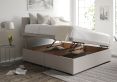 Hannah Ottoman Compact Double Arran Natural Headboard & Base