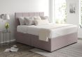 Hannah Ottoman King Size Gouache Raspberry Headboard & Base