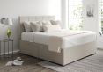 Hannah Ottoman Super King Size Trebla Flax Headboard & Base