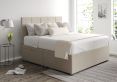 Hannah Ottoman Compact Double Trebla Stone Headboard & Base