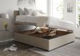 Hannah Ottoman Compact Double Trebla Stone Headboard & Base