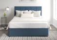 Hannah Classic 4Drw Double Arran Cyan Headboard & Base