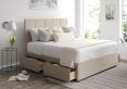 Hannah Classic 4Drw Double Trebla Stone Headboard & Base