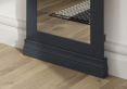 Harley Midnight Grey Cheval Mirror Only