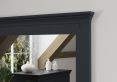 Harley Midnight Grey Wall Mirror Only