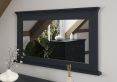 Harley Midnight Grey Wall Mirror Only