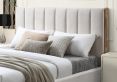 Harper Upholstered Beige Natural King Size Bed Frame