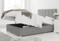 Hemsley Ottoman Eire Linen Grey Compact Double Bed Frame Only