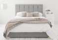 Hemsley Ottoman Eire Linen Grey Double Bed Frame Only
