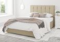 Hemsley Ottoman Eire Linen Natural Double Bed Frame Only