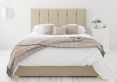Hemsley Ottoman Eire Linen Natural Double Bed Frame Only