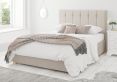 Hemsley Ottoman Eire Linen Off White Super King Size Bed Frame Only