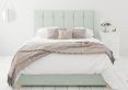 Hemsley Ottoman Pastel Cotton Eau De Nil Double Bed Frame Only