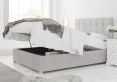 Hemsley Ottoman Pastel Cotton Storm Single Bed Frame Only