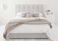 Hemsley Ottoman Pastel Cotton Storm Double Bed Frame Only