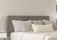 Henley Siera Silver Upholstered King Size Headboard and Non-Storage Base