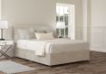 Henley Verona Silver Upholstered Double Headboard and Continental 2+2 Drawer Base
