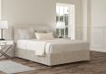 Henley Verona Silver Upholstered Super King Size Headboard and 2 Drawer Base