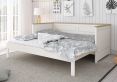 Heritage White Day Bed With Guest Bed