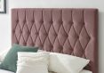 Waldorf Pink Upholstered Ottoman Storage Single Bed Frame Only