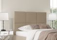 Lauren Upholstered Arran Natural Compact Double Bed Frame With Beech Feet Only