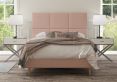 Lauren Upholstered Linea Powder King Size Bed Frame With Beech Feet Only