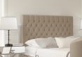 Claridge Upholstered Arran Natural Ottoman TV Bed -Super King Size Bed Frame Only