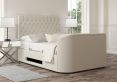 Claridge Upholstered Arran Natural Ottoman TV Bed - Bed Frame Only