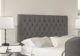 Claridge Upholstered Arran Pebble Ottoman TV Bed -Super King Size Bed Frame Only