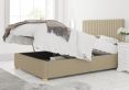 Levisham Ottoman Eire Linen Natural Compact Double Bed Frame Only